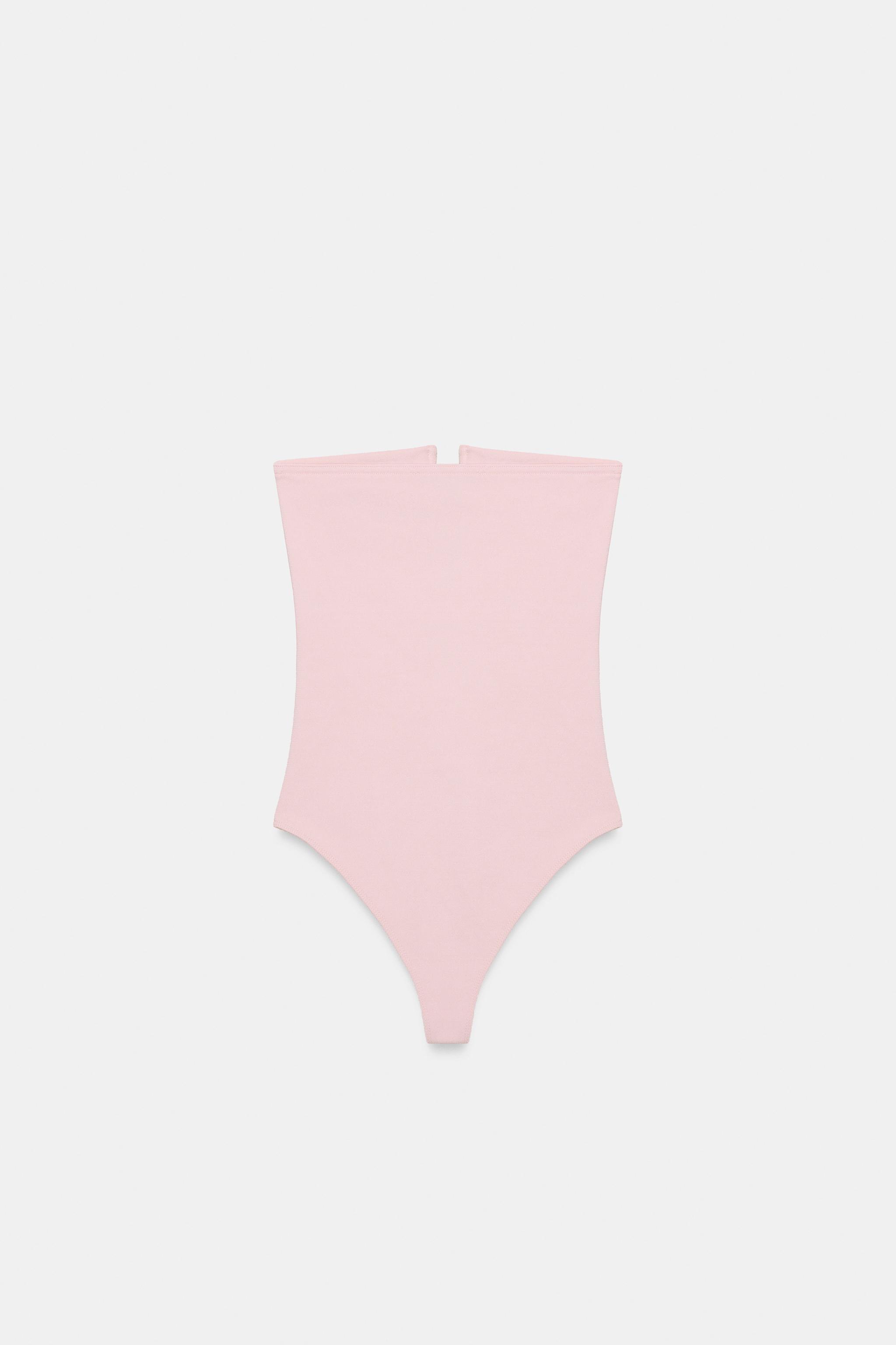 STRETCH BANDEAU BODYSUIT